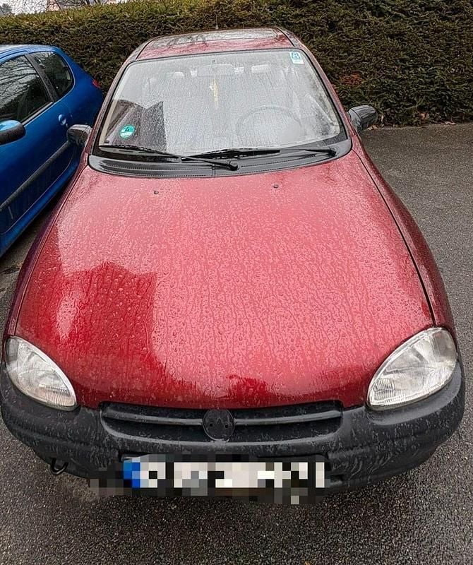 Rot Gebraucht 1994 Opel Corsa Kleinwagen | 1.500 € - Bild 1/4