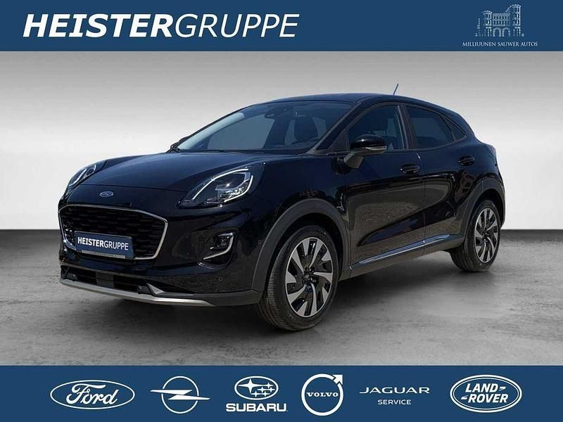 Schwarz Gebraucht 2022 Ford Puma Titanium SUV | 18.990 € (Superpreis) - Bild 1/4