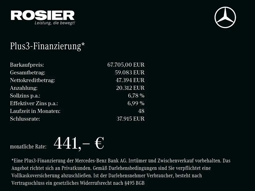 Gebraucht Mercedes GLE350 Advanced Plus 197 PS (144 kW) 2025 Obsidianschwarz SUV