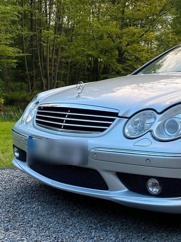 Silber Gebraucht 2006 Mercedes C55 AMG AMG Limousine | 26.900 € (Teuer) - Bild 1/4