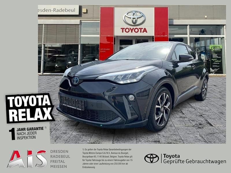 Mysticschwarz mica Gebraucht 2021 Toyota C-HR Team SUV | 21.490 € (Guter Preis) - Bild 1/3
