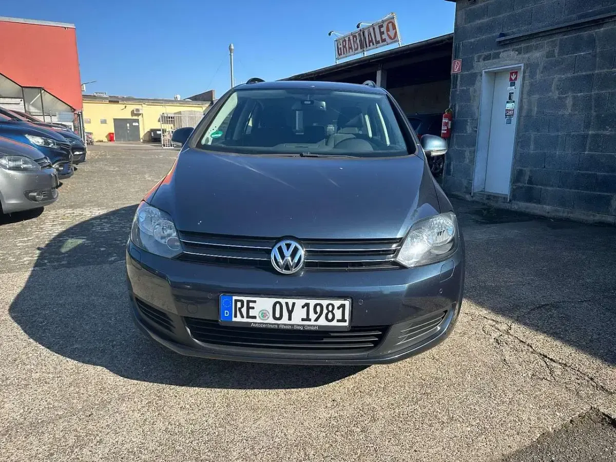 Gebraucht VW Golf Plus Cross Comfortline 110 PS (80 kW) 2009 Bluegraphit Kombi