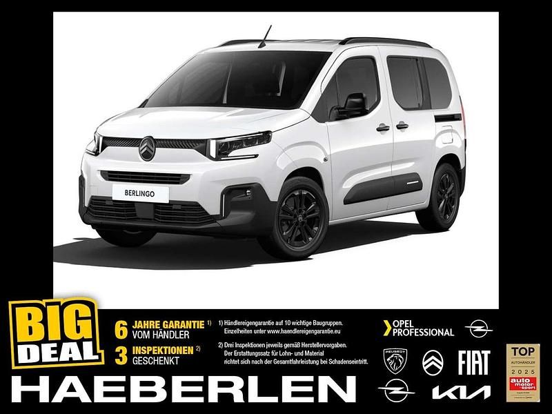 Neu Citroën Berlingo 102 PS (75 kW) 2026 Eisweiss / kaolinweiss Van / Kleinbus