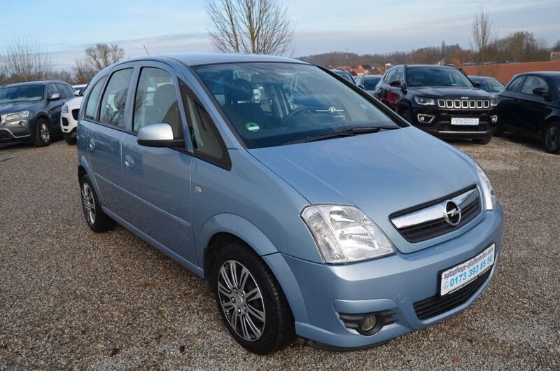 Blau Gebraucht 2008 Opel Meriva Edition Van / Kleinbus | 2.500 € (Guter Preis) - Bild 1/4