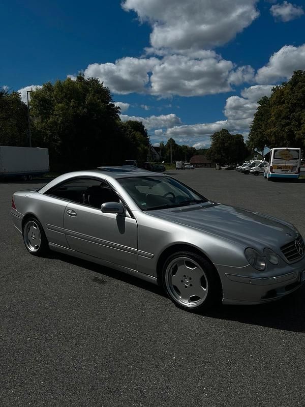 Silber Gebraucht 2001 Mercedes CL500 Coupé | 6.898 € (Superpreis) - Bild 1/4