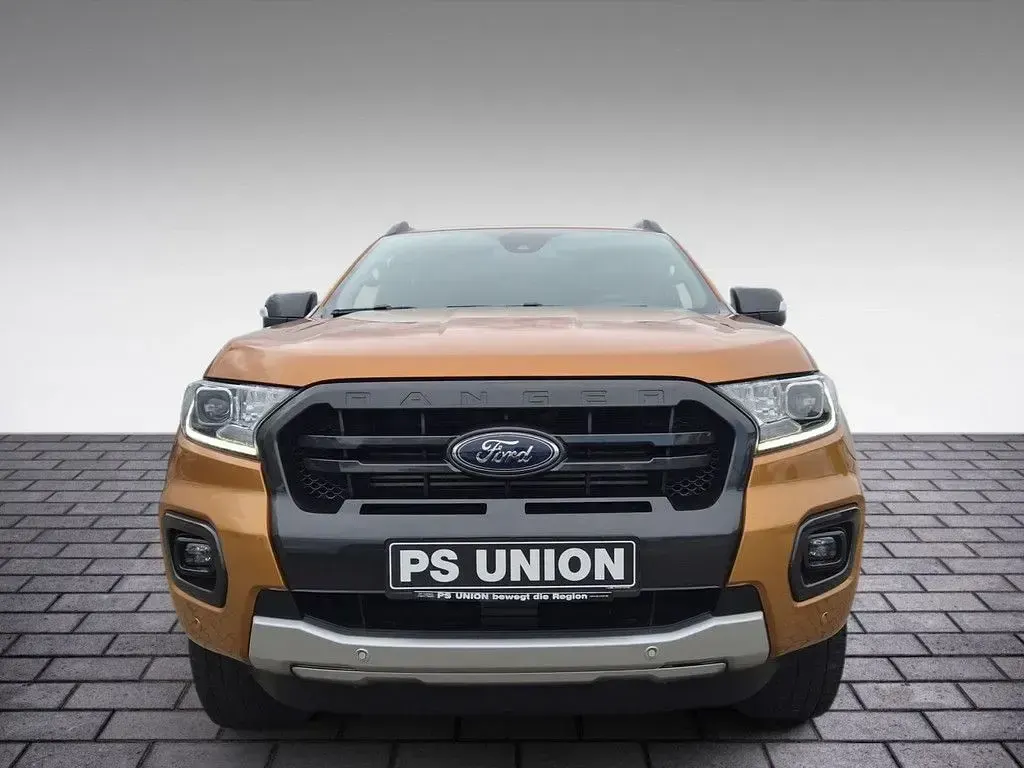 Gebraucht Ford Ranger Wildtrack 212 PS (155 kW) 2022 Orange / canyon orange Pickup