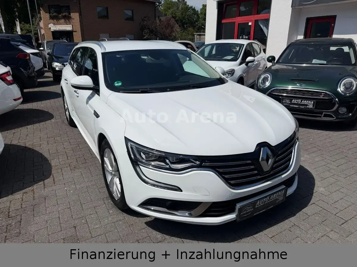 Gebraucht Renault Talisman GrandTour Intens 150 PS (110 kW) 2017 Weiß Kombi