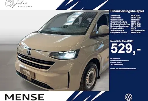 Neu VW T7 170 PS (125 kW) 2026 Grau Van