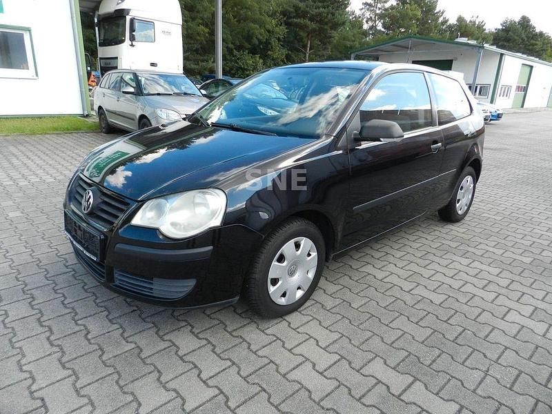 Gebraucht VW Polo Trendline 60 PS (44 kW) 2009 Schwarz Kleinwagen