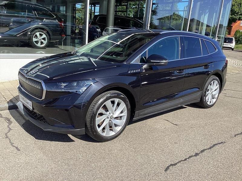 Schwarzmagic perleffekt Gebraucht 2021 Skoda Enyaq iV Suite SUV | 26.990 € (Fairer Preis) - Bild 1/4