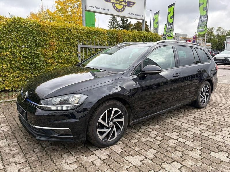 Schwarz Gebraucht 2018 VW Golf VII Join Kombi | 13.990 € (Superpreis) - Bild 1/4