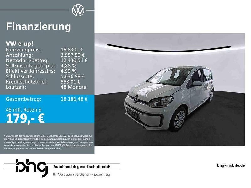 Weiß Gebraucht 2021 VW e-up! Kleinwagen | 15.830 € (Fairer Preis) - Bild 1/4