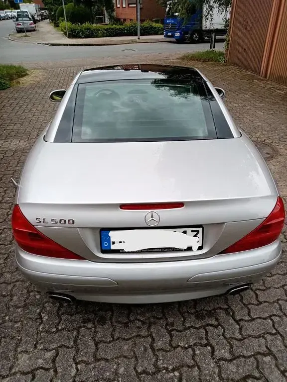 Gebraucht Mercedes SL500 306 PS (225 kW) 2002 Silber Cabrio