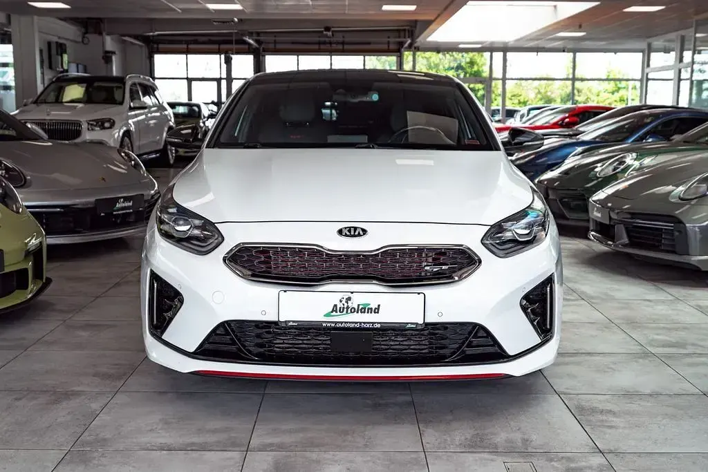 Gebraucht Kia ProCeed GT GT 204 PS (150 kW) 2019 Weiß Kleinwagen