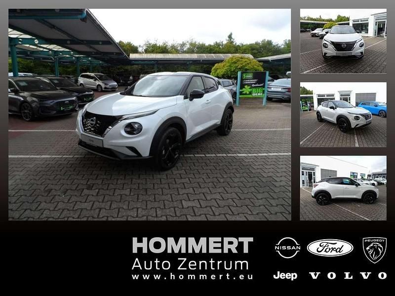Pearl white/black Neu 2025 Nissan Juke Tekna SUV | 31.990 € (Fairer Preis) - Bild 1/4