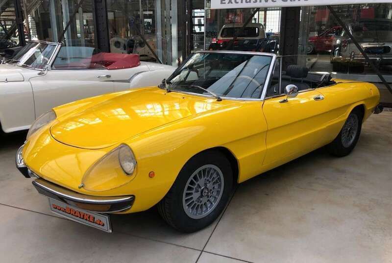 Gelb Gebraucht 1972 Alfa Romeo Spider Cabrio | 18.900 € - Bild 1/4