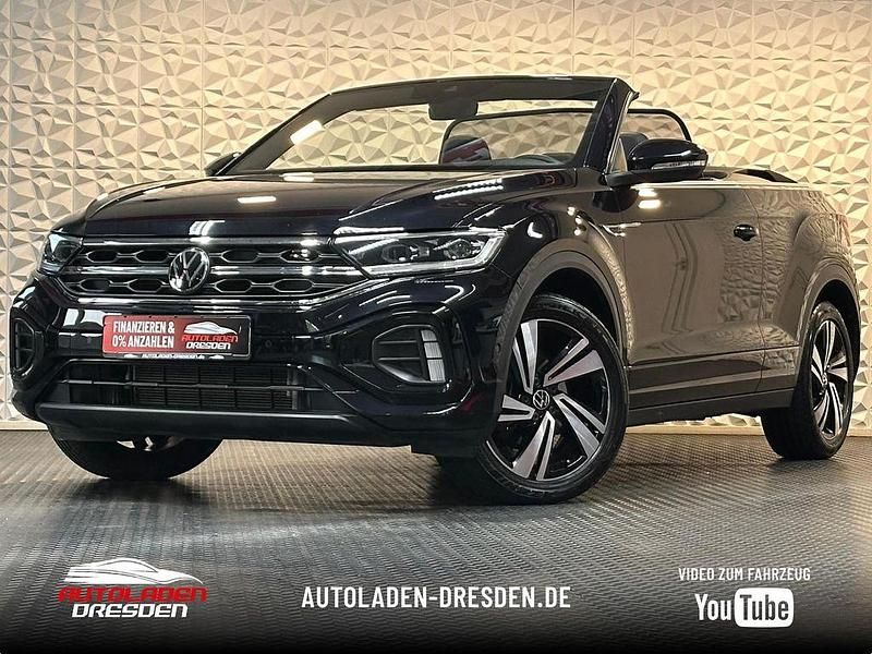 Schwarz Gebraucht 2023 VW T-Roc R-line SUV | 28.999 € (Fairer Preis) - Bild 1/4