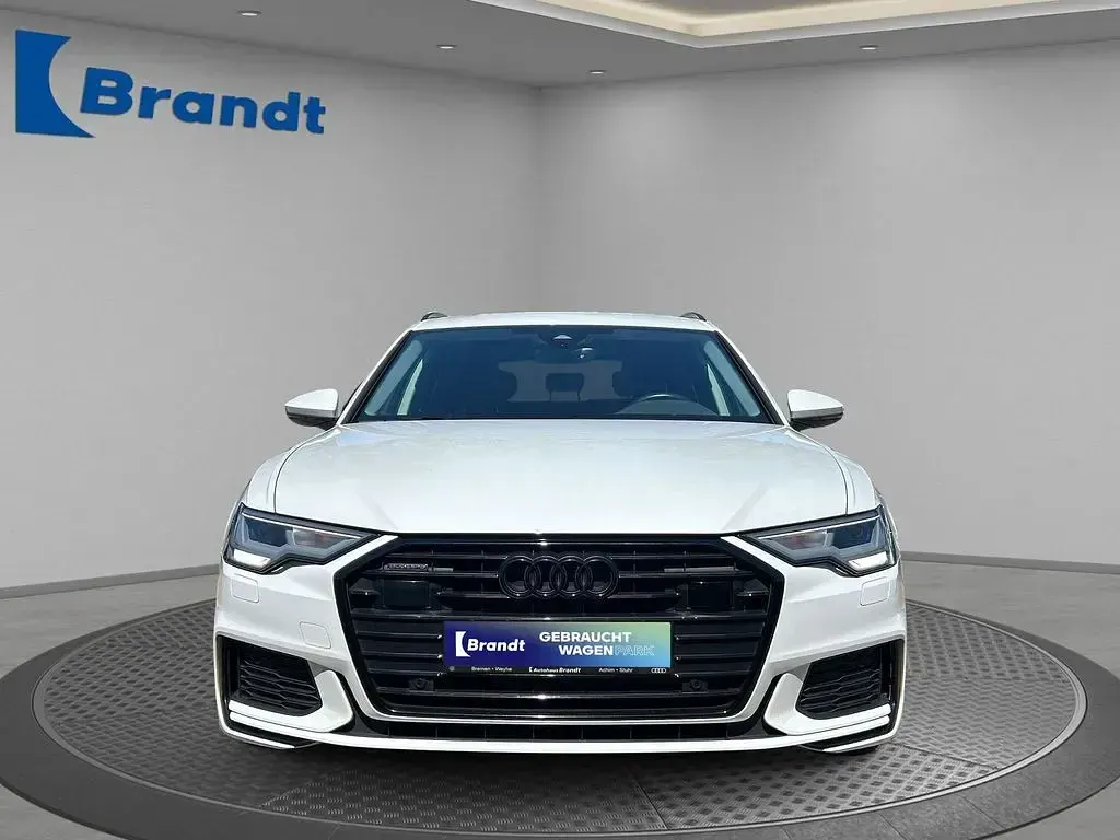 Gebraucht Audi A6 S-Line 286 PS (210 kW) 2022 Gletscherweiß metallic (metallic) Kombi
