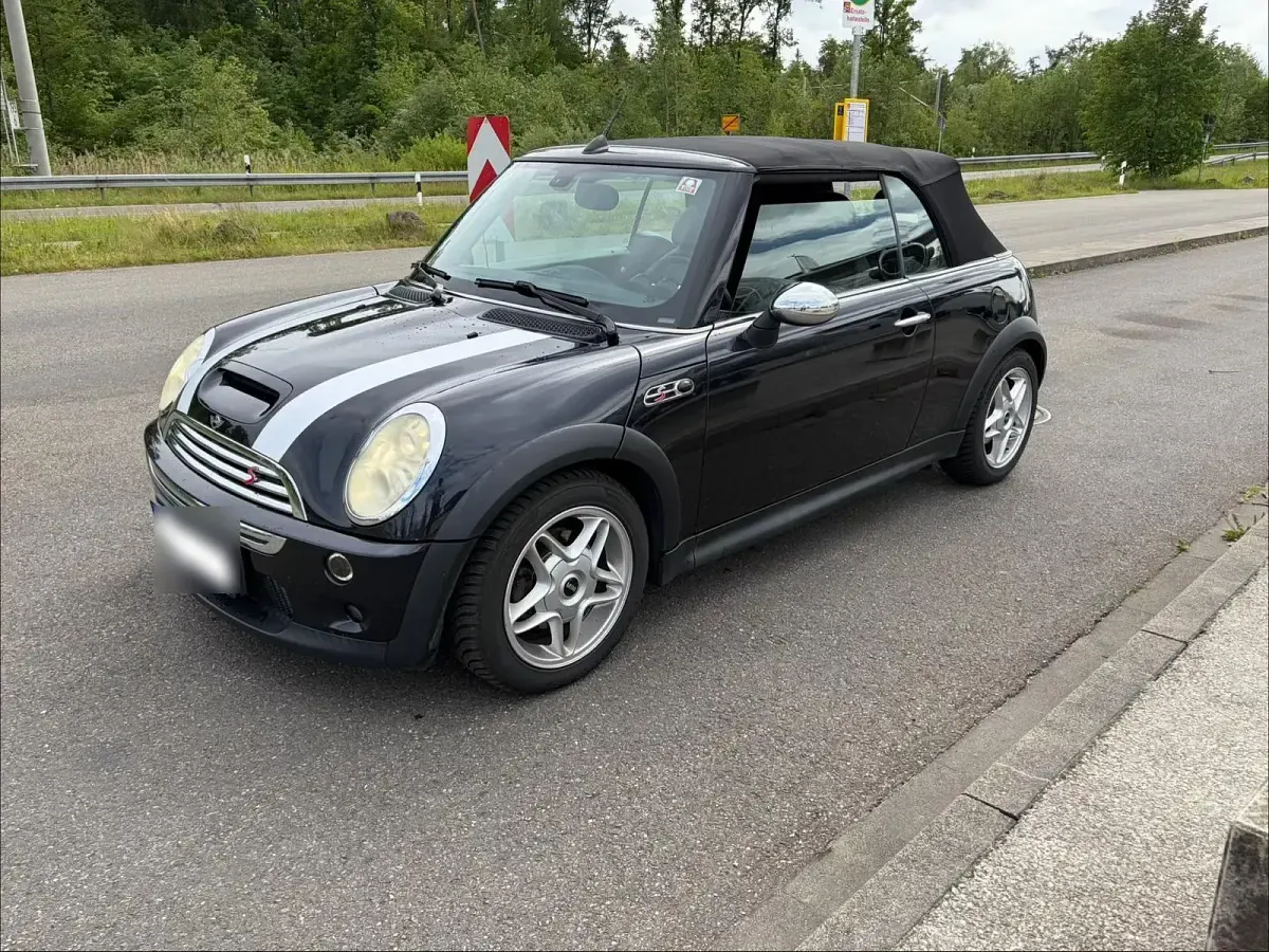 Brugt Mini Cooper S Cabriolet 170 HK (125 kW) 2006 Sort Cabriolet