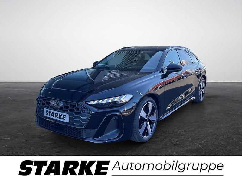 Mythosschwarz metallic Gebraucht 2025 Audi A5 S-Line Coupé | 52.890 € (Superpreis) - Bild 1/3