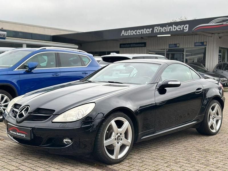 Schwarz Gebraucht 2005 Mercedes SLK280 AMG Cabrio | 9.999 € (Guter Preis) - Bild 1/4