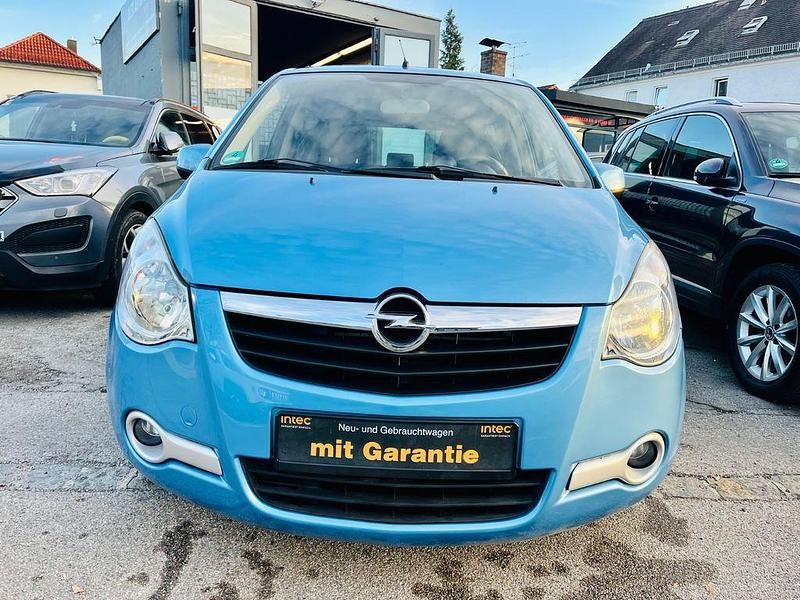 Gebraucht Opel Agila Edition 65 PS (47 kW) 2008 Blau Kleinwagen