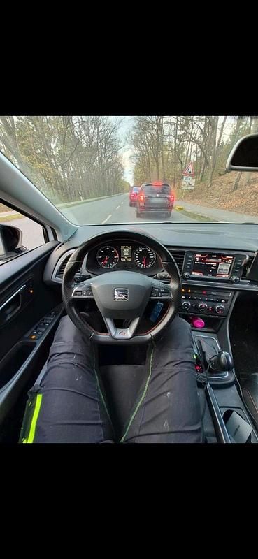Usata Seat Leon 150 CV (110 kW) 2016 Bianco Utilitaria