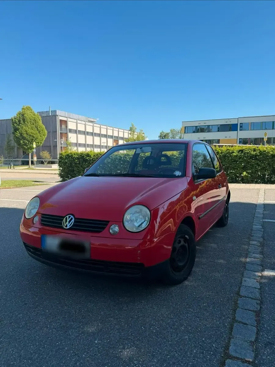 Brugt VW Lupo 50 HK (36 kW) 2002 Rød Hatchback