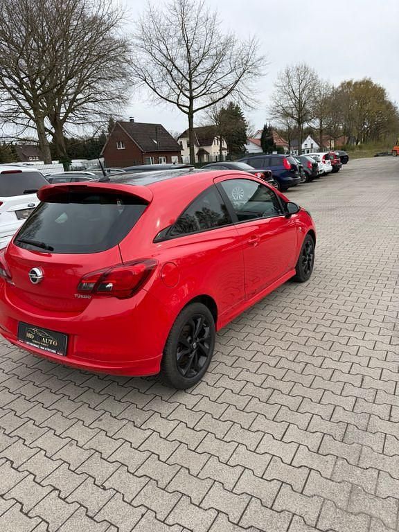 Gebraucht Opel Corsa Color Edition 101 PS (74 kW) 2015 Rot Kleinwagen