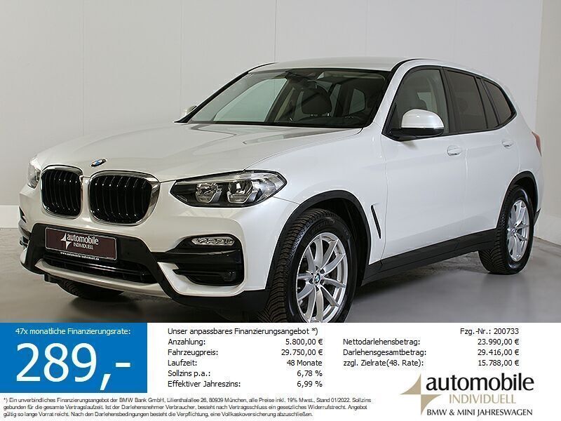Weiß Gebraucht 2019 BMW X3 Advantage SUV | 29.890 € (Fairer Preis) - Bild 1/4
