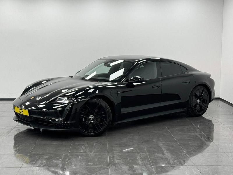 Schwarz Neu 2024 Porsche Taycan Sport Limousine | 84.900 € (Teuer) - Bild 1/4