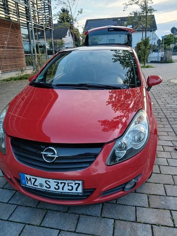 Rot Gebraucht 2010 Opel Corsa Limousine | 3.500 € (Fairer Preis) - Bild 1/4