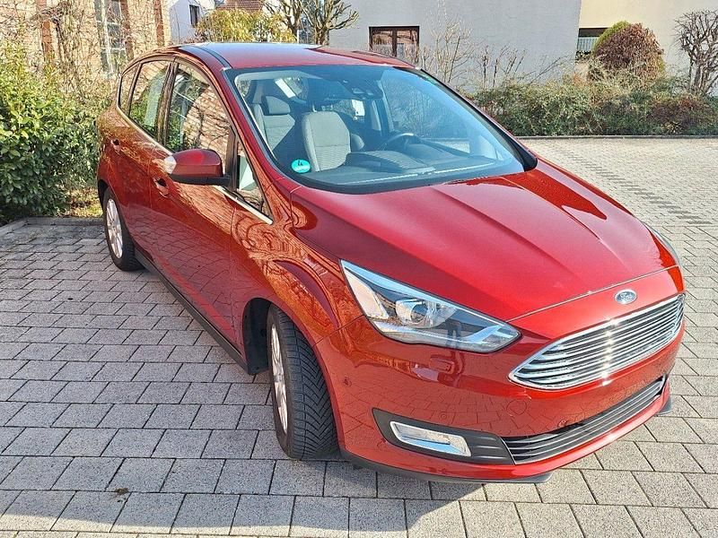 Gebraucht Ford C-MAX Titanium 150 PS (110 kW) 2015 Rot Van / Kleinbus