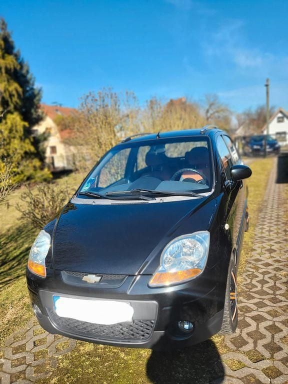 Gebraucht Chevrolet Matiz 52 PS (38 kW) 2008 Schwarz Kleinwagen