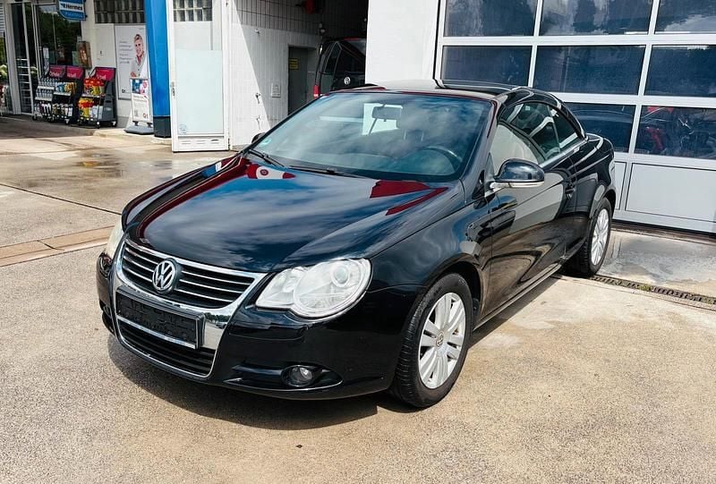 Schwarz Gebraucht 2008 VW Eos Cabrio | 2.999 € (Superpreis) - Bild 1/4