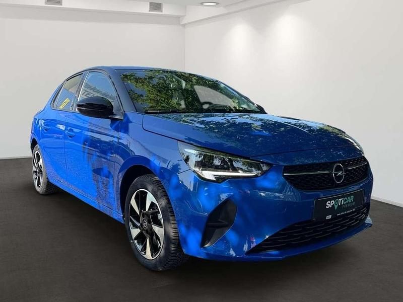 Gebraucht Opel Corsa-e Edition 100 kW (136 PS) 2021 Perl blau met./dach diamant schwarz met. Kleinwagen