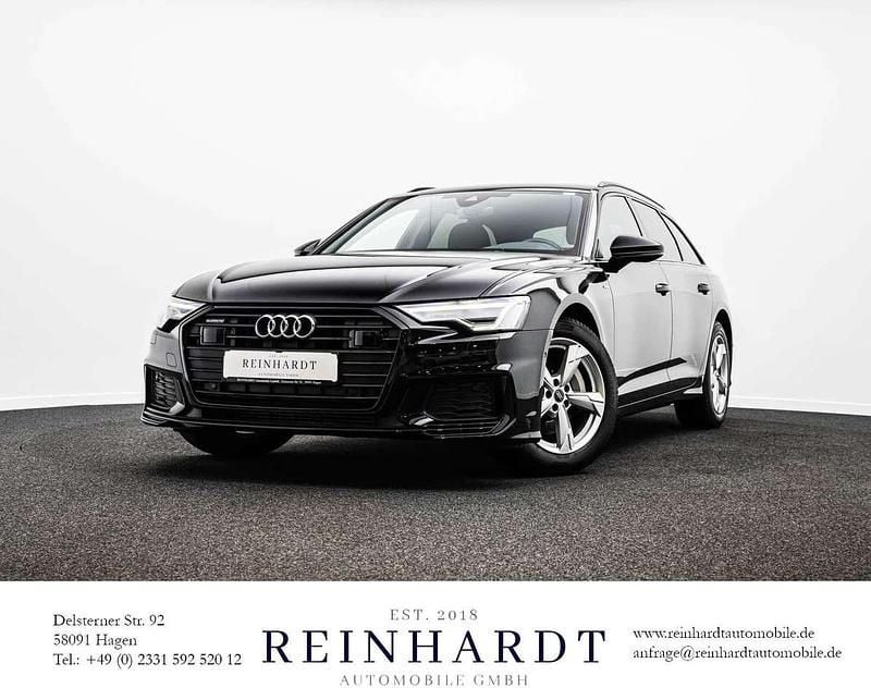 Mythosschwarz metallic Gebraucht 2024 Audi A6 S-Line Kombi | 37.950 € (Superpreis) - Bild 1/1