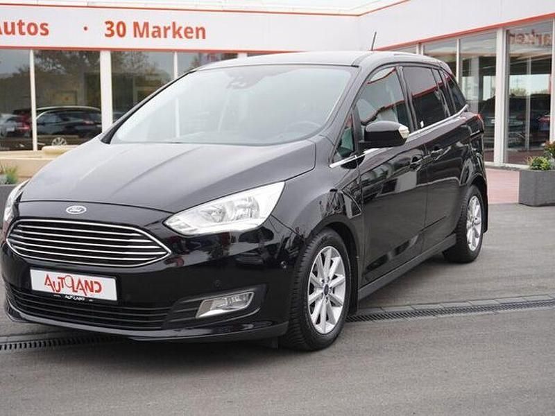 Schwarz Gebraucht 2017 Ford C-MAX Titanium Van / Kleinbus | 12.990 € (Etwas zu teuer) - Bild 1/4