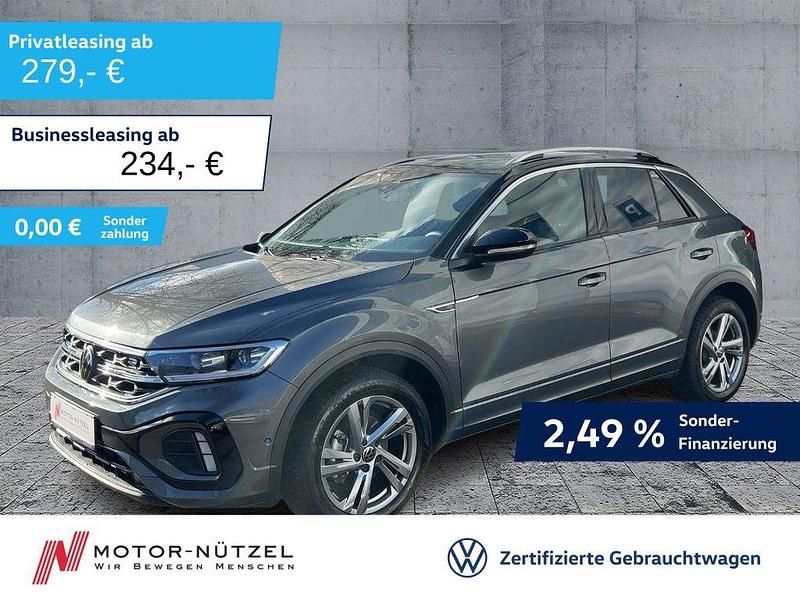 Grau Gebraucht 2025 VW T-Roc R-line SUV | 29.360 € (Guter Preis) - Bild 1/4