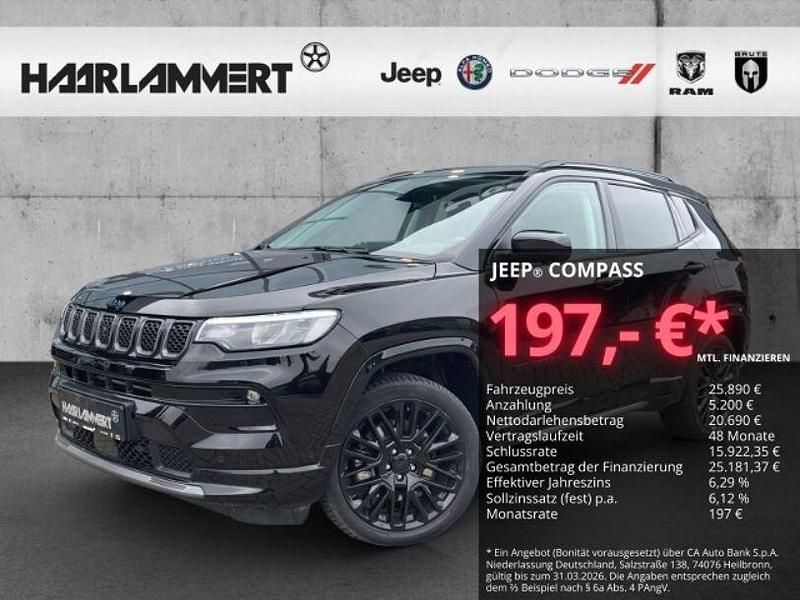 Gebraucht Jeep Compass 241 PS (177 kW) 2022 Schwarz SUV