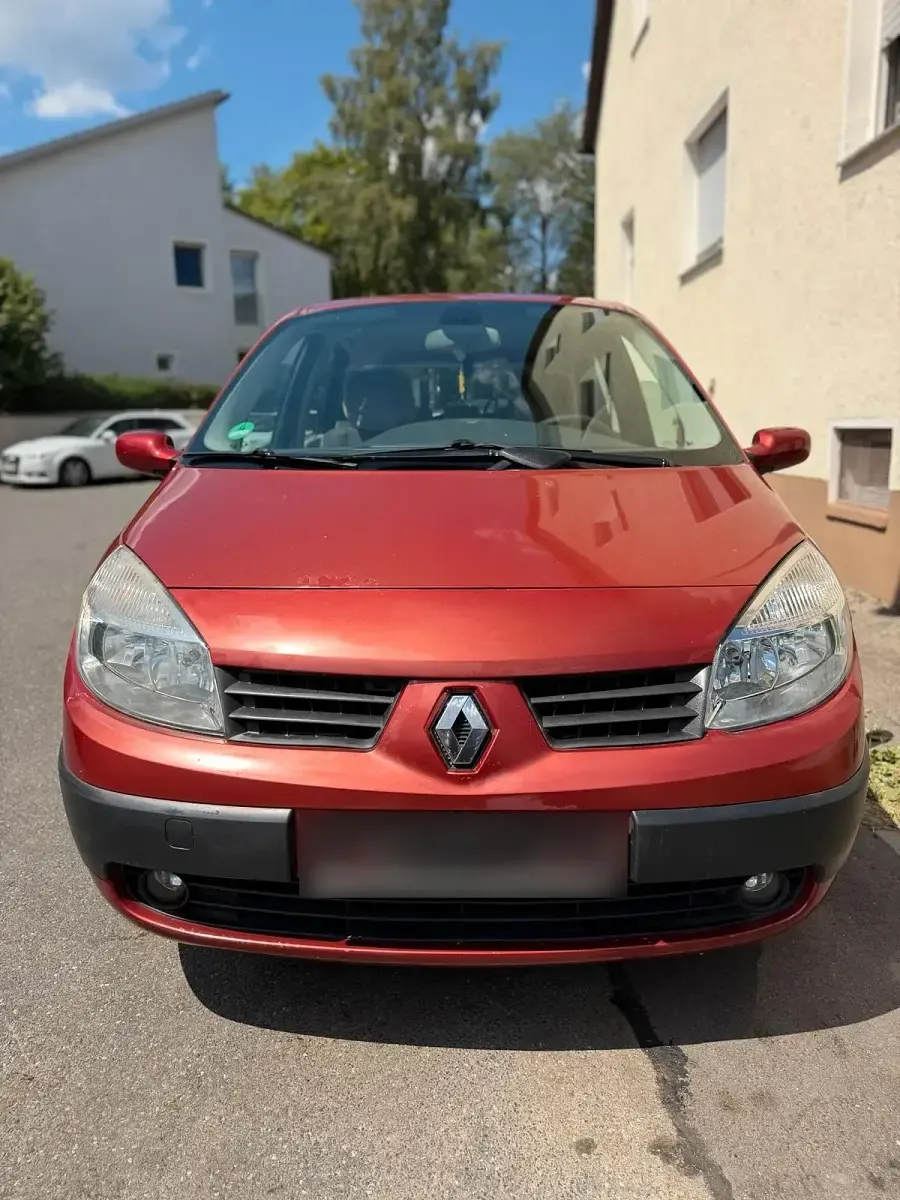 Gebraucht Renault Grand Scénic 113 PS (83 kW) 2005 Rot Van / Kleinbus