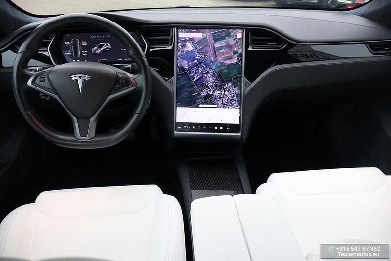 Usado Tesla Model S Performance 450 kW (612 CV) 2020 Gris Utilitario