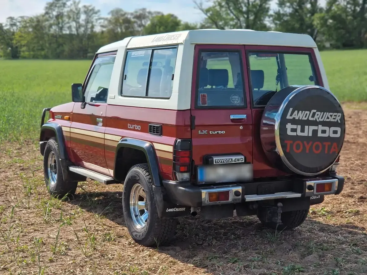 Gebraucht Toyota Land Cruiser 125 PS (91 kW) 1992 Rot SUV