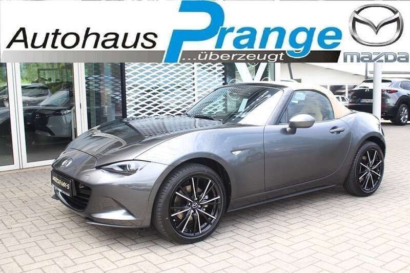 Machine gray Neu 2025 Mazda MX5 Kazari Cabrio | 31.485 € - Bild 1/4