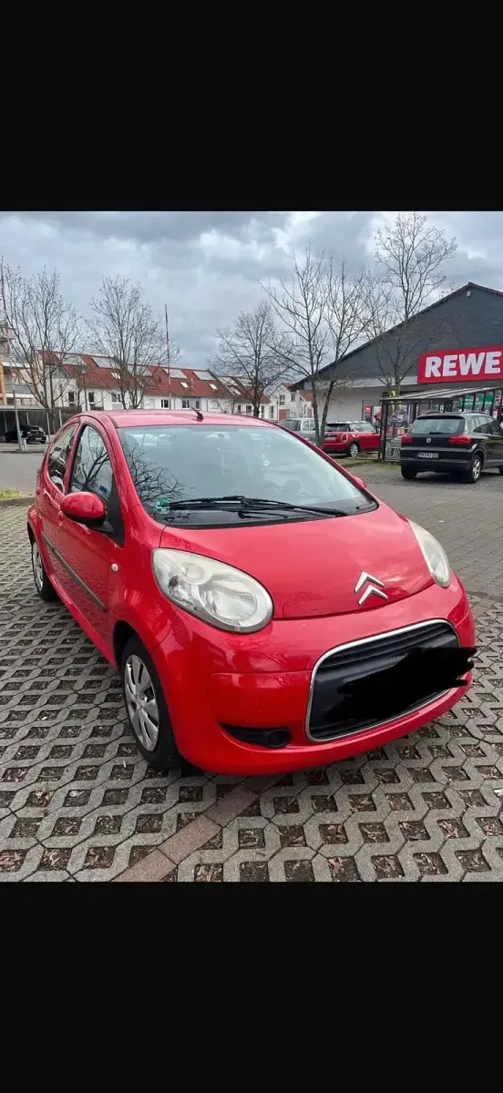 Gebraucht Citroën C1 68 PS (50 kW) 2010 Rot Kleinwagen