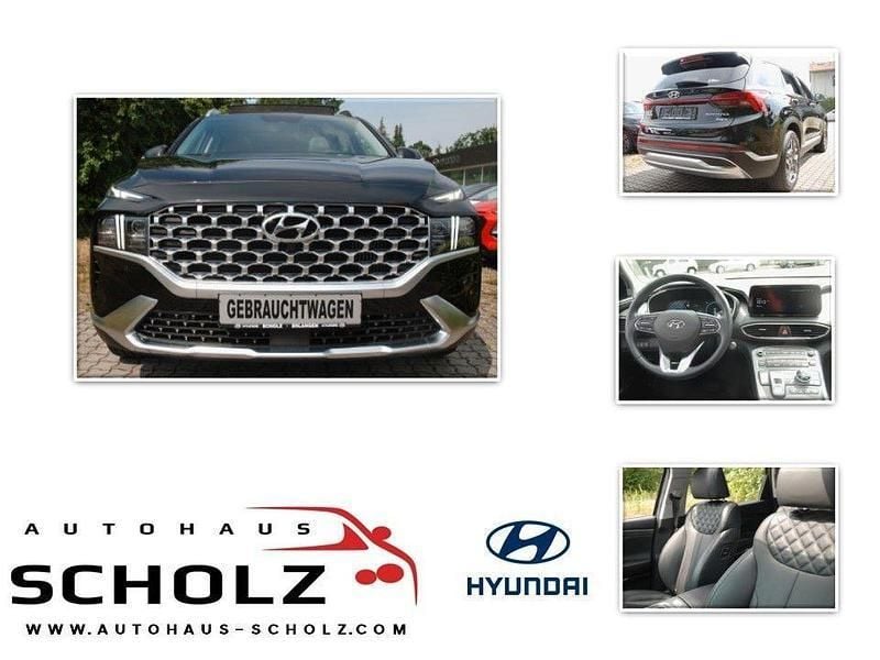 Schwarz Gebraucht 2022 Hyundai Santa Fe Prime SUV | 35.890 € (Guter Preis) - Bild 1/4