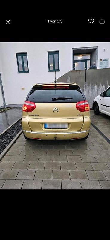 Gebraucht Citroën C4 Picasso 109 PS (80 kW) 2007 Gold Van / Kleinbus