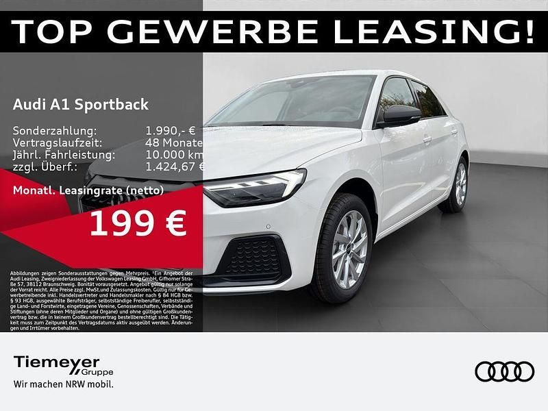 Weiß Neu 2025 Audi A1 Sportback Advanced Kleinwagen | 24.890 € (Guter Preis) - Bild 1/4