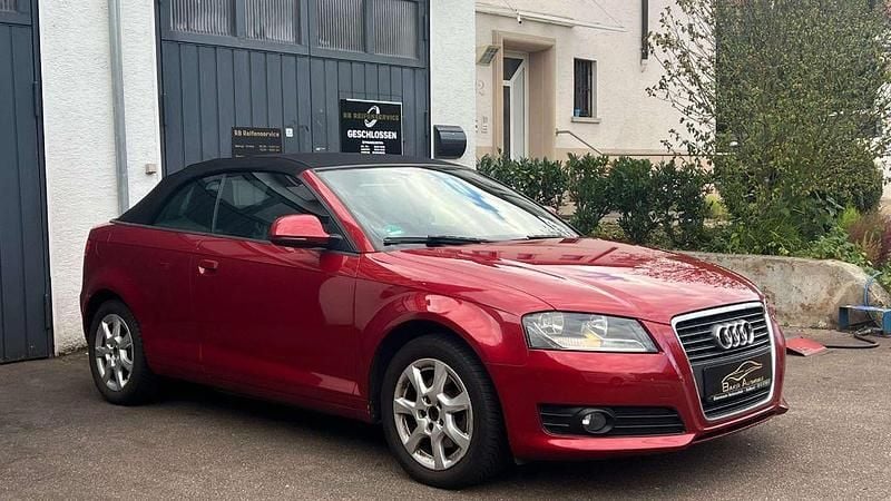 Gebraucht Audi A3 Cabriolet Sport 160 PS (117 kW) 2009 Granatrot perleffekt Cabrio
