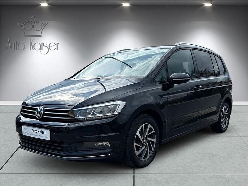 Gebraucht VW Touran Sound 150 PS (110 kW) 2017 Schwarz Van / Kleinbus
